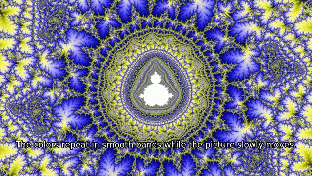 A frame from the overlap test at 5 seconds: the caption sits one line above its usual place near the bottom edge